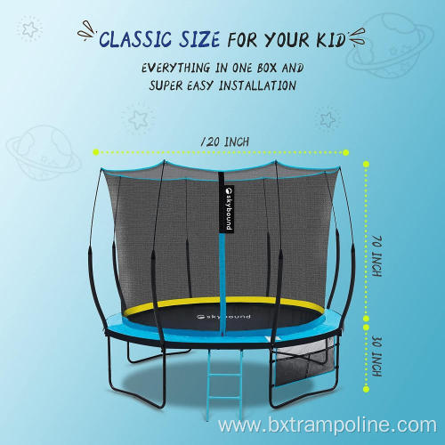 SkyBound 10FT Trampoline with Enclosure